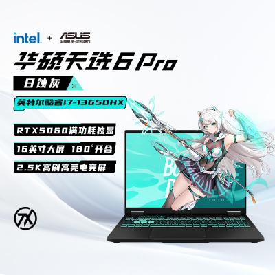 华硕天选6 Pro 英特尔i7酷睿HX 16英寸AI电竞游戏本笔记本电脑RTX5060独显学生网课设计本
